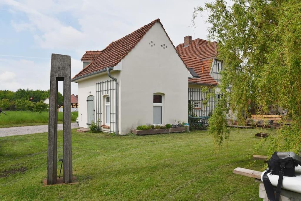 Forsthaus Lelkendorf / Ferienwohnung Ngoại thất bức ảnh